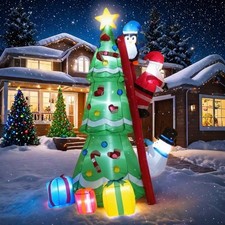 Weihnachtsmann aufblasbar