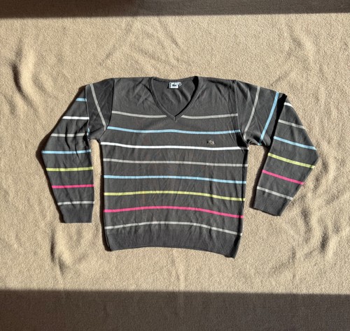 Lacoste neck sweater vintage - sweater,