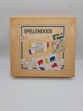 Vintage XXL-Spielekasten Spielesammlung "Spellendoos" Rolf Holz 6 Spiele