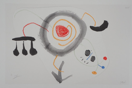 Joan miro tier - joan, surrealistisch