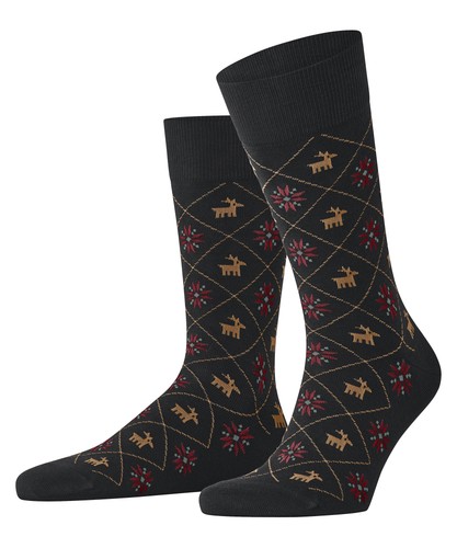 Burlington socken reindeer - burlington,
