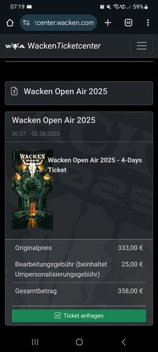 Tickets für das a 2025 - 2,