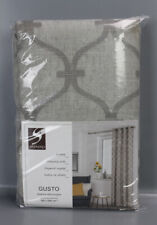 Splendid Ösenschal Vorhang Gusto 140x245cm blickdicht geometrisch beige B23-UG