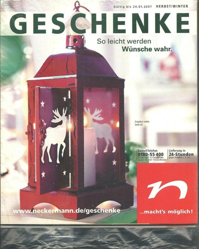 Katalog neckermann geschenke - katalog,