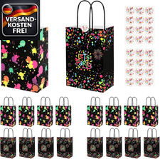 Neon Party Deko Tüten