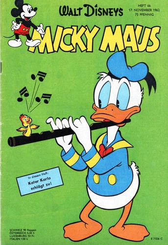 Micky maus 1962 heft - micky,