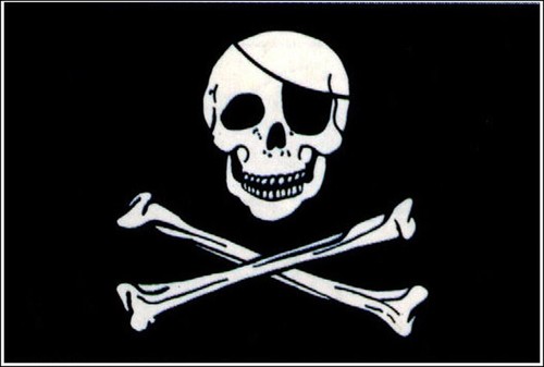 Fahne flagge pirat jolly roger - fahne,