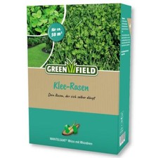 Greenfield Kleerasen Mantelsaat Rhizobien 1 kg Rasensamen Grassamen Naturrasen