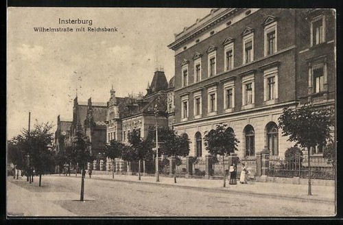 Insterburg wilhelmstraße mit - insterburg,,