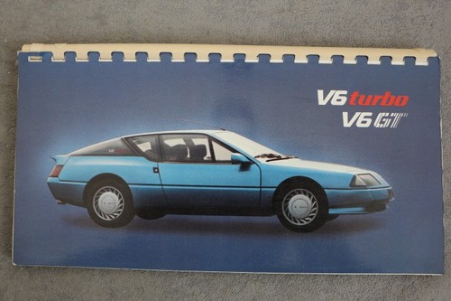 Renault alpine turbo - alpine, v6