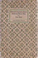 Leben des vergnügten Schulmeisterlein Maria Wuz in Auenthal. Insel-Bücherei ; Nr