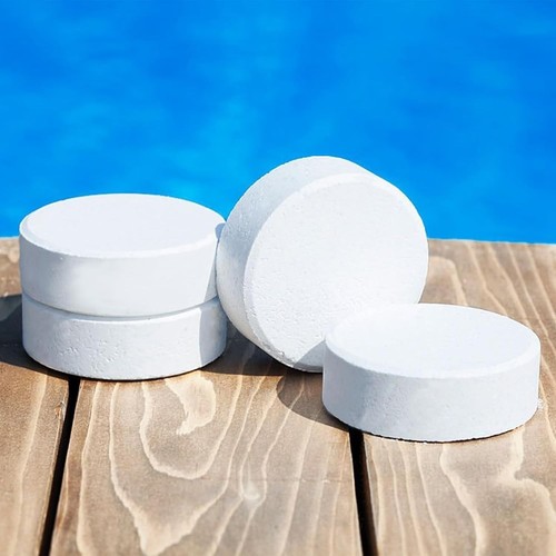 4pcs schwimmbad chlortabletten - 4pcs,