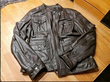 Echtlederjacke Bikerstyle