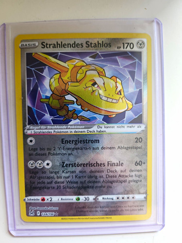 Strahlendes stahlos 124 196 - strahlendes, 124/196