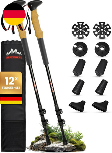 Wanderstöcke carbon oder - wanderstöcke, [carbon