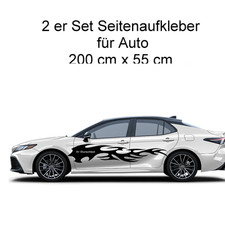 Seitenstreifen aufkleber - 2x,