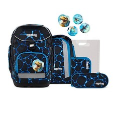 Schulranzen Jungen Ergobag PACK Bärassic Garden 6-teiliges Set Schultasche