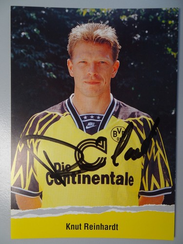 Knut reinhardt autogramm - reinhardt,