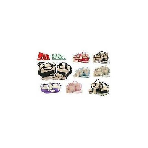 5tlg baby wickeltasche set - 5tlg,