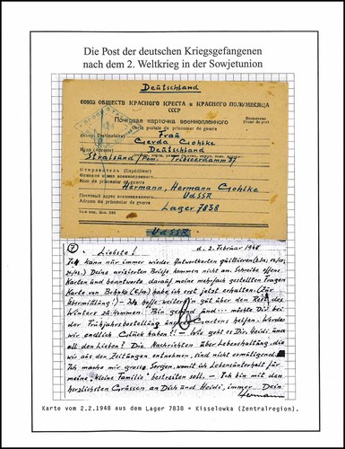 Kriegsgefangenenpost lager - kriegsgefangenenpost,