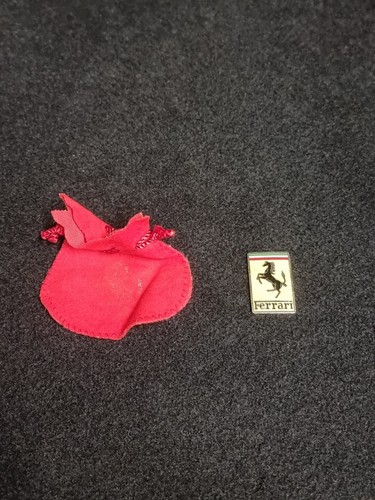 Vintage ferrari emaille - vintage, emblem