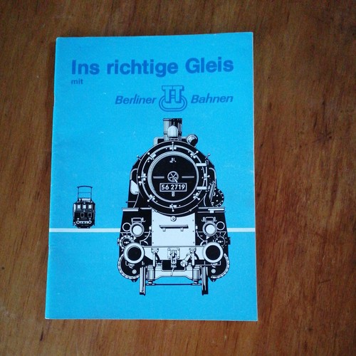 Ins richtige gleis berliner - richtige,