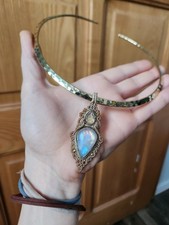 Messing-Choker mit Echten