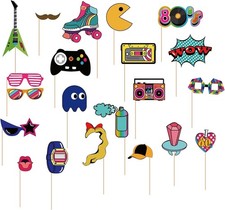 Retro Holzstangen Deko Set 21