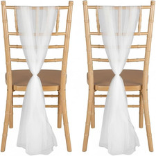 Tüll Stuhlschleifen,2 Stück