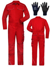 Arbeitskombi Kombi Overall Rot