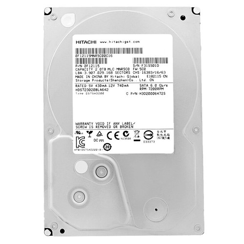 Hitachi 2tb hds723020bla642 - hitachi,