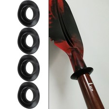 4pcs Universelle Kajak Paddel Tropfringe Kanadier Paddelschaft PVC Tropfringe