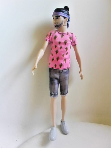 Barbie fashionistas ken - barbie, mit