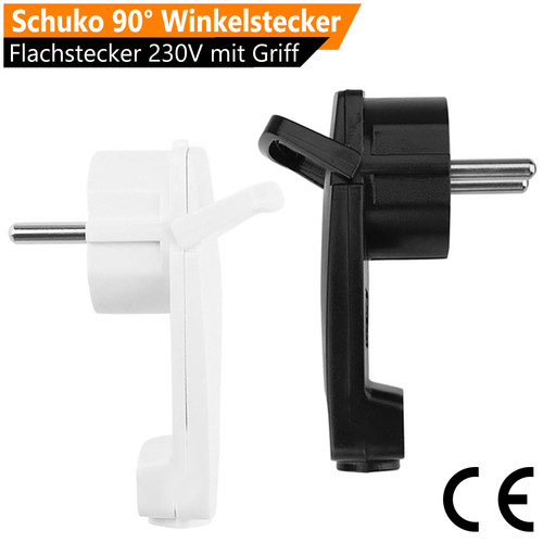 Schuko stecker winkelstecker - schuko,