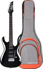 Ibanez GSA60-BKN E-Gitarre Black Knight SA Gio Infinity Pickups HSS Gigbag Set