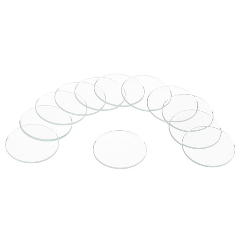 12stk uhr kristall glas - uhr,