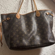 Louis Vuitton Neverfull GM Monogram, Tote Bag, Shopper, Braun, Vintage