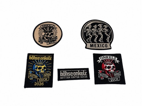 5er set böhse onkelz patch - 5er,