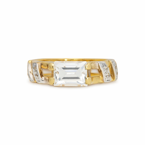 585 gold ring zirkonia - ring,