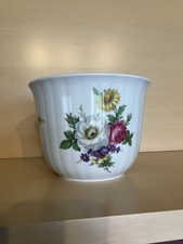 Schumann Arzberg Porzellan Blumentopf Übertopf Höhe ca.11cm Durchmesser ca. 15cm