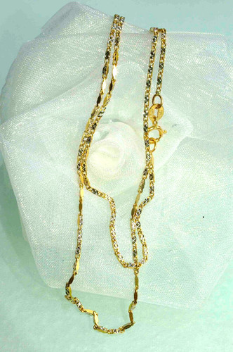 Halskette 750 gelbgold - cm,