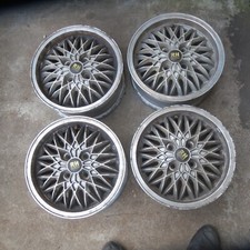4 RH Alufelgen G6433 6x14" ET33 4x100x54 BJ 1989 oldtimer