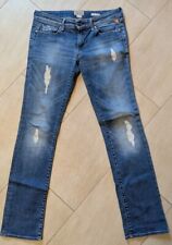 Tolle Jeans von Replay Pearl W30 L32 WV 559L,032 Destroy, Blau, 2% Elastan