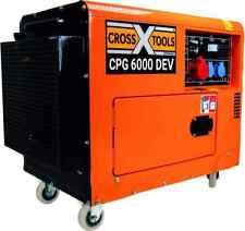 Cross Tools Diesel Stromerzeuger Generator CPG 6000 DEV, max. 3.300W/4.600W