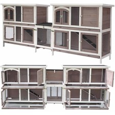 XXL Doppel Hasenstall