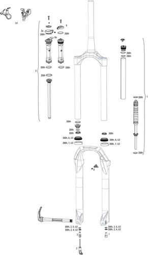 Rockshox judy silver - rockshox, tk