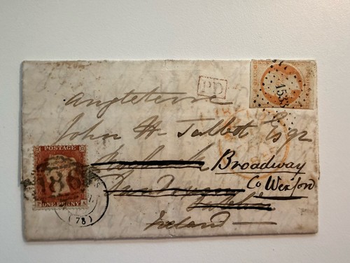 Alter brief frankreich nach - brief,