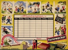 Stundenplan Hanewacker Fabrik