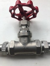 Absperrventil Absperrhahn Edelstahl 3/4 200 sehr hochwertig mit Muffen TOPPi