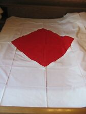 2 hübsche Bettbezüge mit Rauten-Ausschnitt - 1,90  m x 1,40 m  weiß   - Vintage 